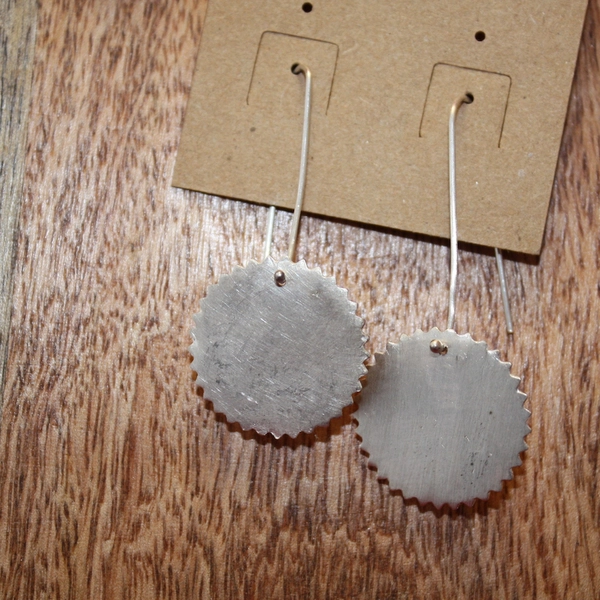 Boucles d'oreilles soleil