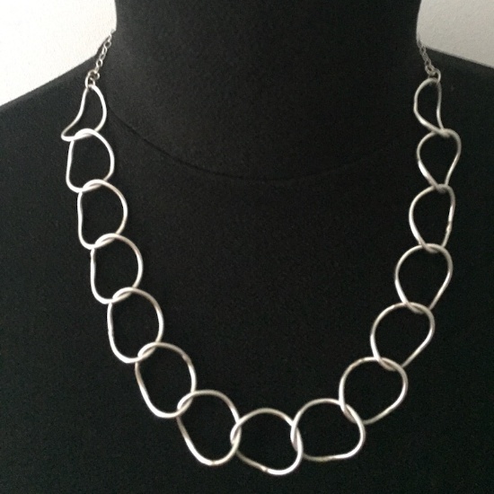 Collier mailles fines