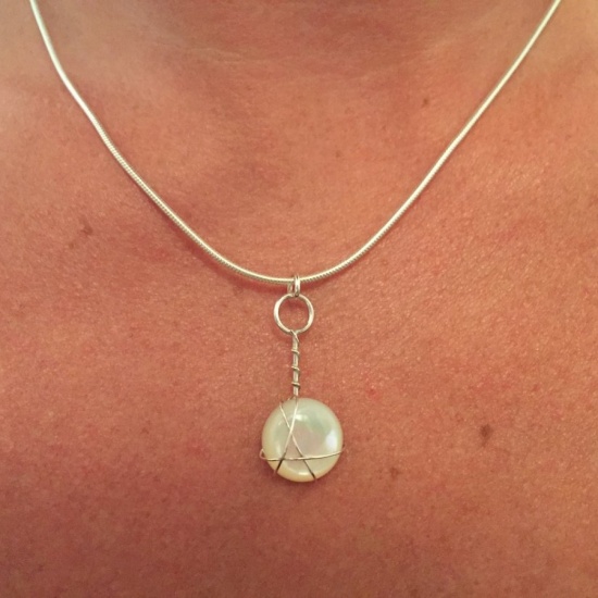 Adea - Pendentif avec nacre