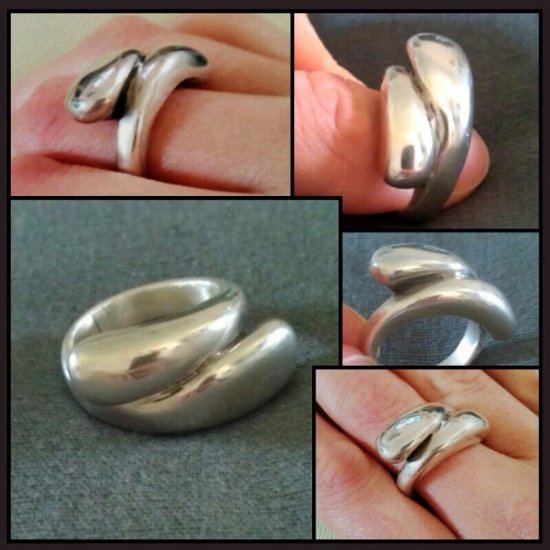 Bague style serpent